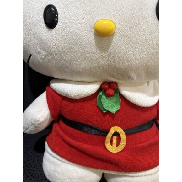 Hello Kitty Standing Plush Holiday Door Greeter Sanrio 20”RARE Santa 2012 WOW! - Picture 2 of 16